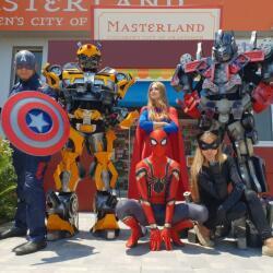 Masterland Superheroes For Children Parties